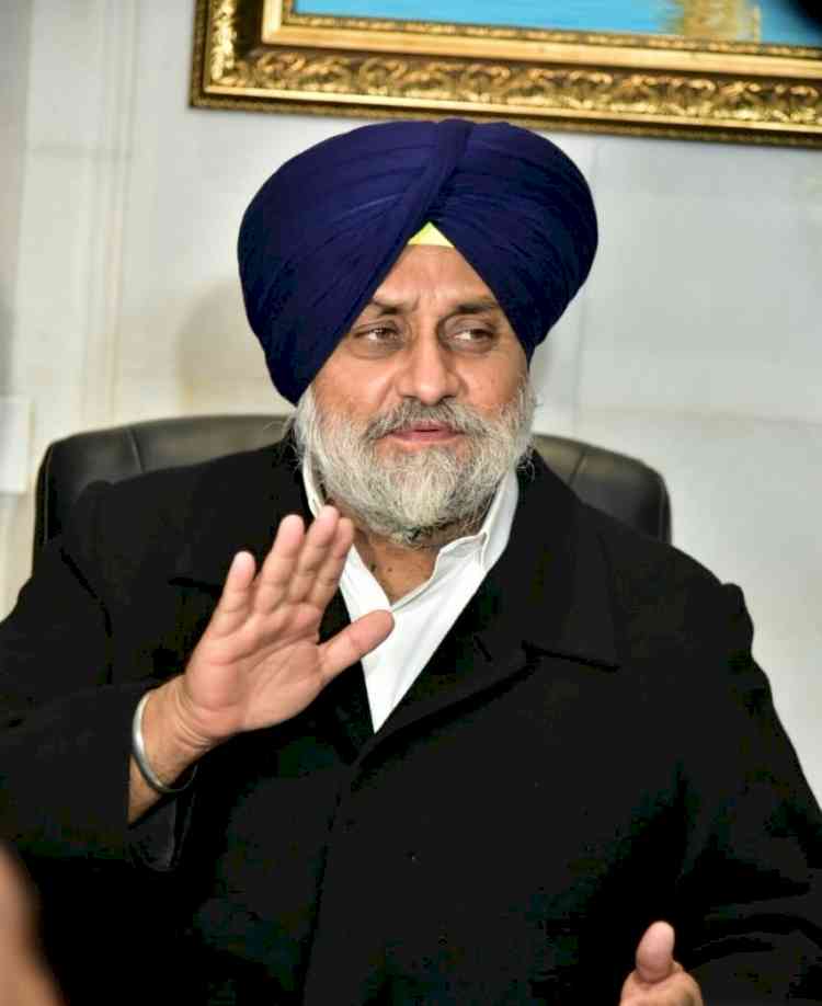 Sukhbir blames Kejriwal for blocking release of Bhullar