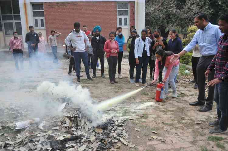 Hands-on workshop to observe National Safety week