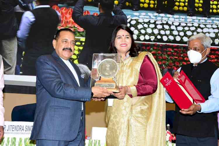 Dr Suman Mor received National Award for Science Communication