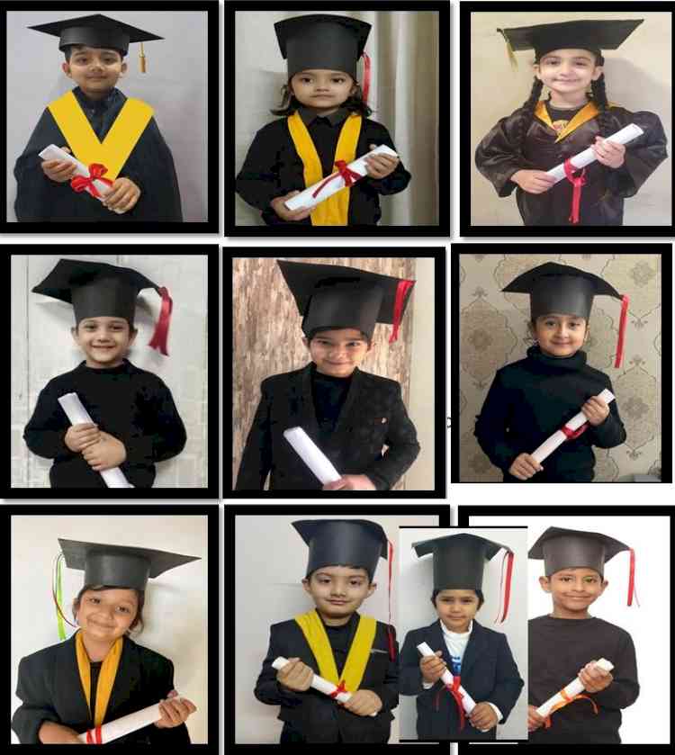 Ivy World School celebrated “Graduation Day” in Kindergarten wing