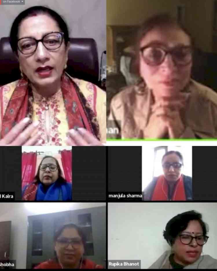 KMV organises international webinar on Aurat Tu Sabla Hai Abla Nahi under International Lecture Series