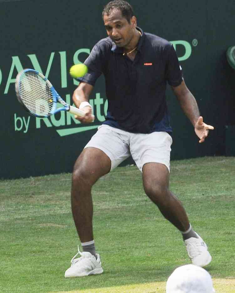 Davis Cup: Ramkumar dedicates his win to birthday boy Bopanna