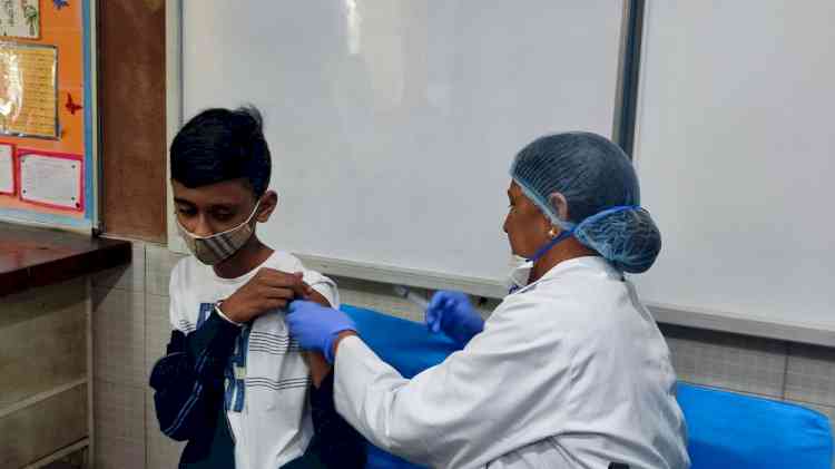 DCM Presidency School organises third vaccination camp for students