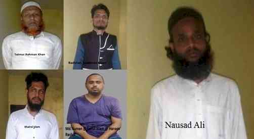 B'desh national among 5 held in Assam for links with Jihadi group