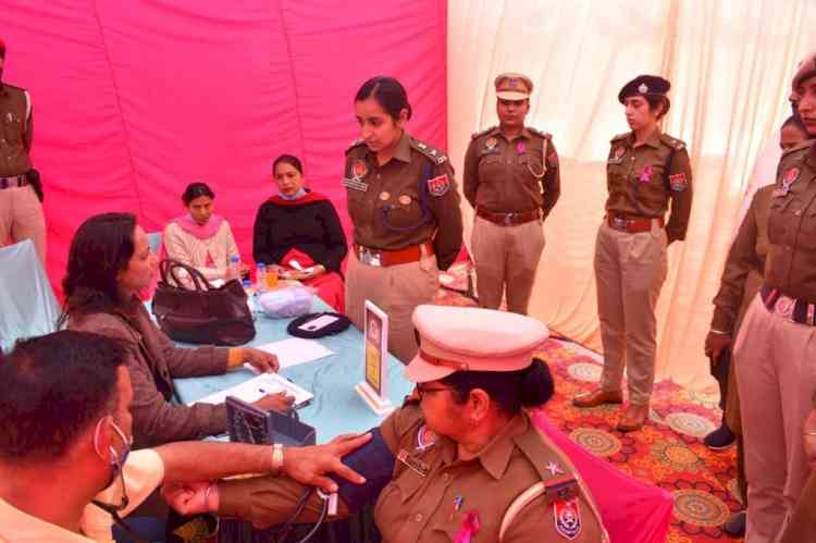 Nawanshahr police organizes health check-up camp for women staff