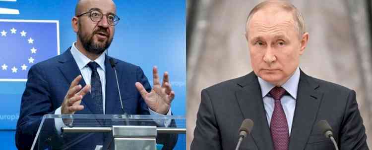 Putin, EU leader discuss humanitarian issues in Ukraine: Kremlin