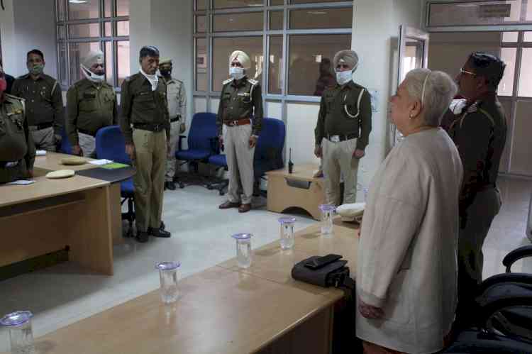 Capacity Building Program for Security Guards of Panjab University from Mar 8-12