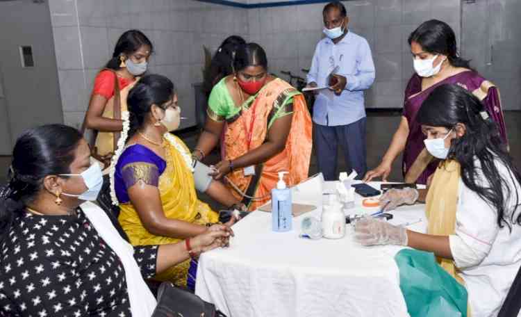 Women’s Day celebration:Dr. Mohan’s hosts free diabetes test camp at Chennai Metro Stations