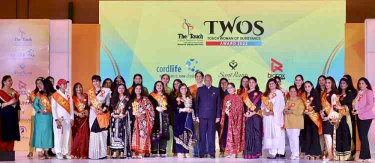 Punjab  Governor and UT Administrator felicitates women achievers at 'Touch Woman of Substance' awards