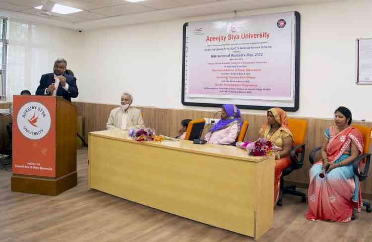 Apeejay Stya University observes Women’s Day 2022 themed on ‘Gender Equity Today for a Sustainable Tomorrow’