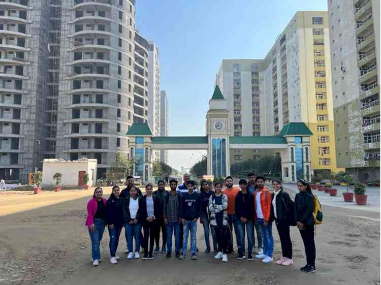 Students of CT Institute of Architecture holds case study at Jalandhar Heights