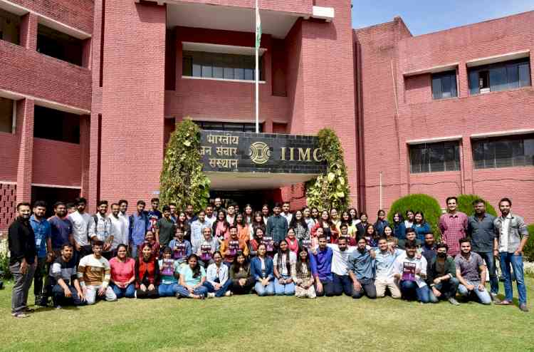 DG, IIMC released AD and PR Department’s Annual Magazine ‘The Baton’