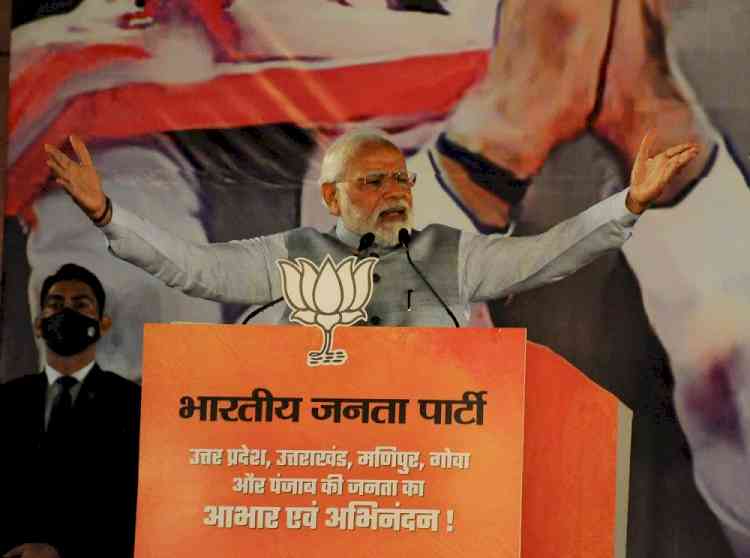 Poll mandate stamp of approval for BJP's pro-poor governance: Modi