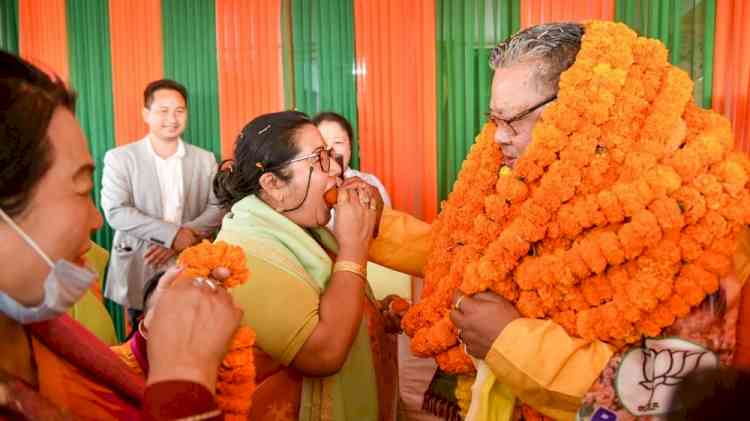 BJP retains power in Manipur for 2nd consecutive term