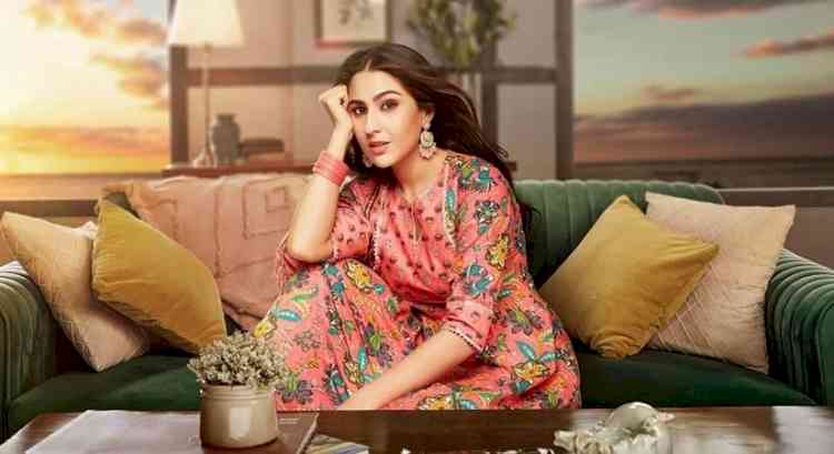 Sara Ali Khan, the new face of Indian fast fashion ethnic brand