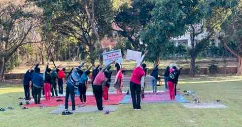 Demonstration of ‘Yogic Technique’ 