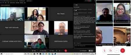 First virtual alumni meet