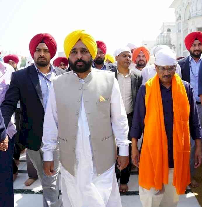 Bhagwant Mann to take oath alone on Wednesday