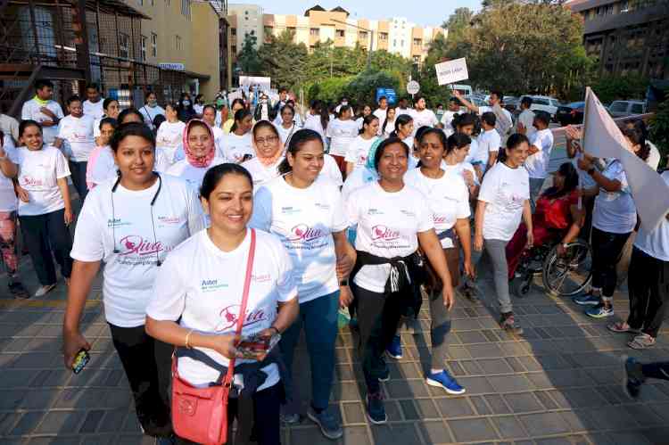 Aster RV Hospital organises ‘Diva 2.0’ walkathon for women equality and healthy living