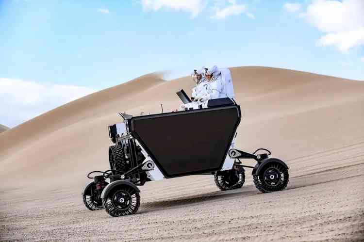 Aerospace startup unveils rover to carry astronauts to Moon, Mars