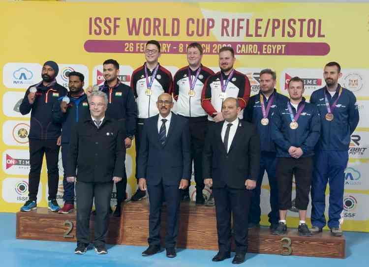 With LPU Student’s Silver Medal, Indian Shooters topped Medals tally in Egypt