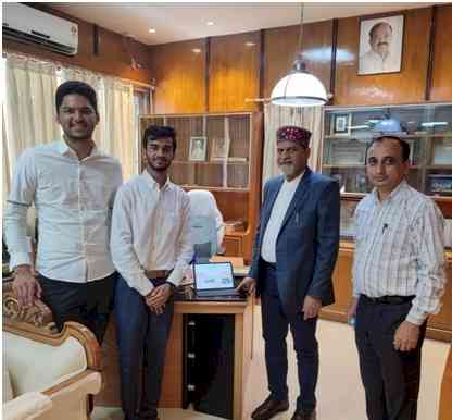 Start-up launched by Vice-Chancellor at PU