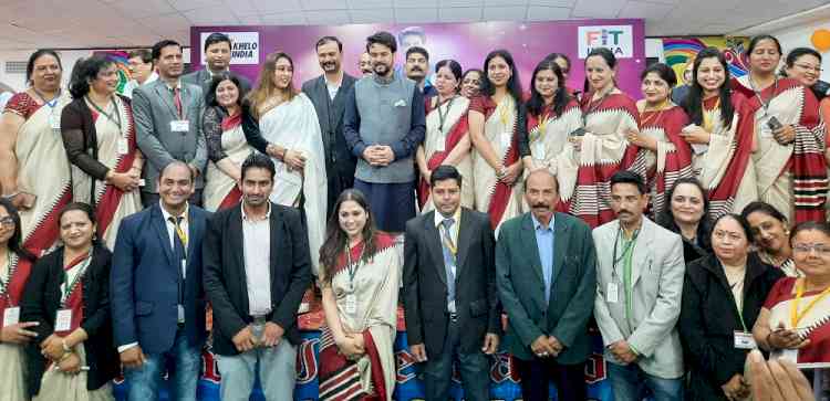 Dharamsala of Himachal being developed as sports city: Anurag Thakur