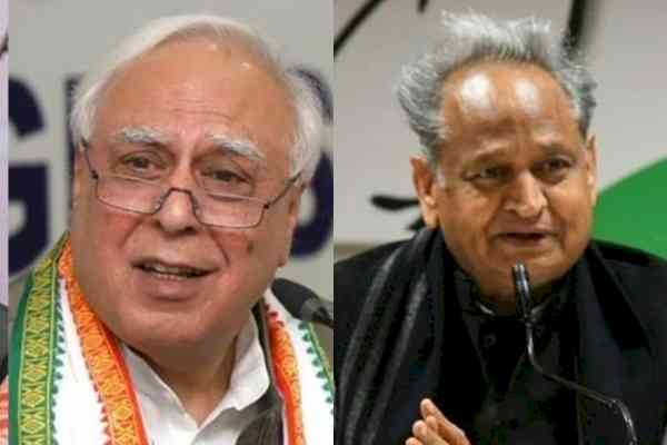 Kapil Sibal doesn't know ABC of Congress: Ashok Gehlot