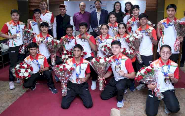 BFI set to invite Asian powerhouses to develop next gen boxers, felicitates Asian Youth & Junior championships medallists