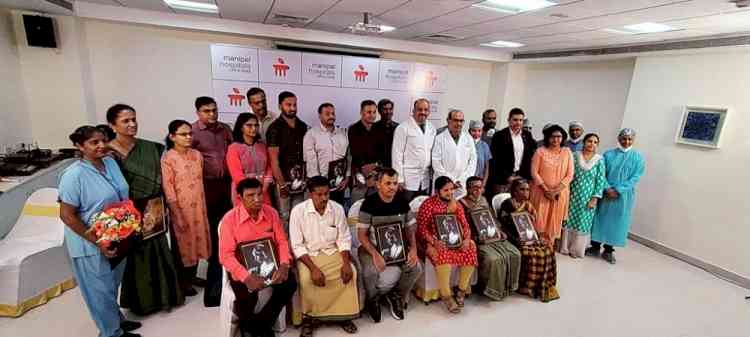 Manipal Hospital, Yeshwanthpur felicitates 27 Covid-19 warriors for fighting Mucormycosis