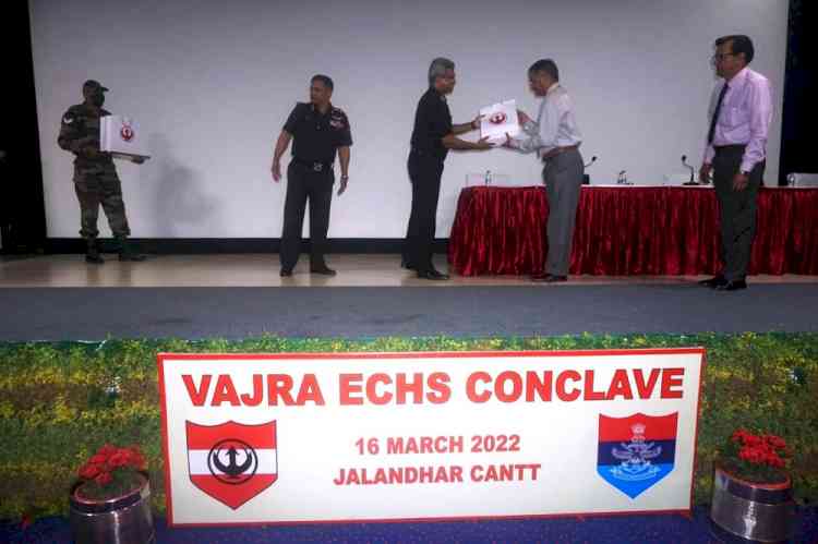 ECHS Conclave under aegis of Vajra Corps organised in Jalandhar Cantt