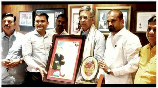 Baba Kalyani receives Dr. Narendra Dabholkar Social Award