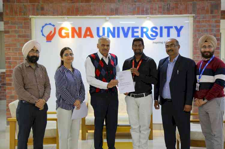 GNA University’s Civil Engineering Student placed in Larsen and Toubro 