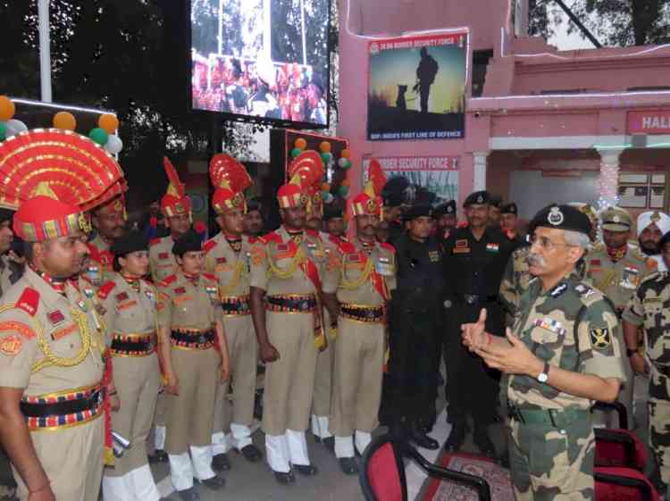 BSF troops competent to tackle nefarious designs of anti-national elements: DG