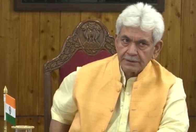 Our aim is to make J&K militancy, corruption free: Manoj Sinha