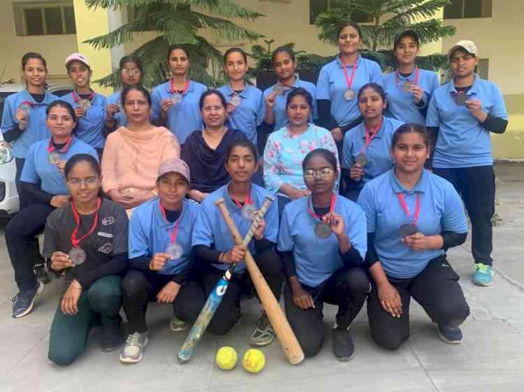 Softball team of RGC shines with bronze