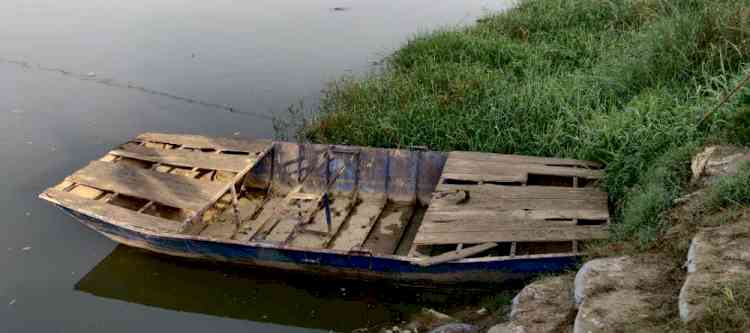Pakistani boat recovered by BSF