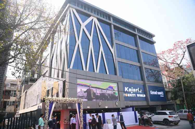 Kajaria launches 100th Eternity World Showroom, the largest in India
