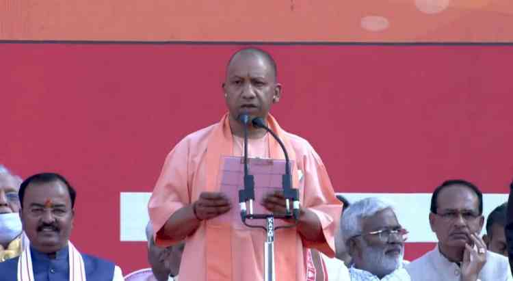 Yogi sworn in for 2nd term; UP govt gets a new complexion