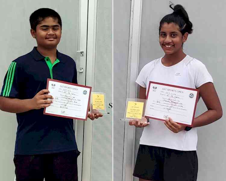 Yale, Arzan crowned champions at SAT AITA Under-14 CS 7 event