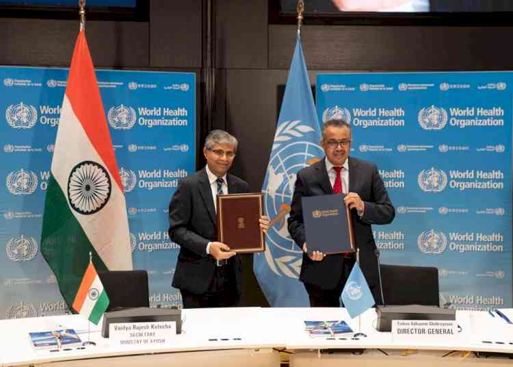 Ayush ministry signs agreement with WHO for global centre of traditional medicine