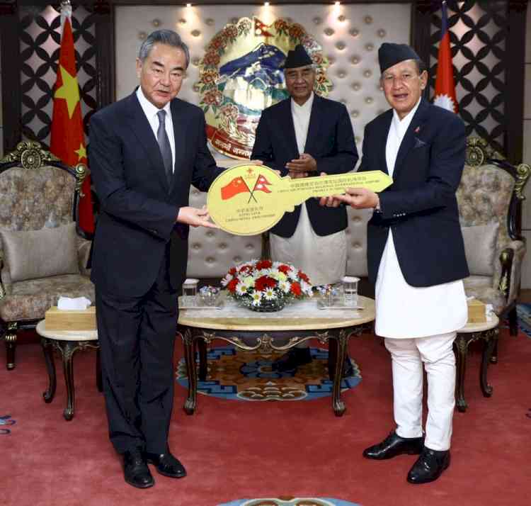 Nepal, China ink nine pacts during Wang Yi's visit