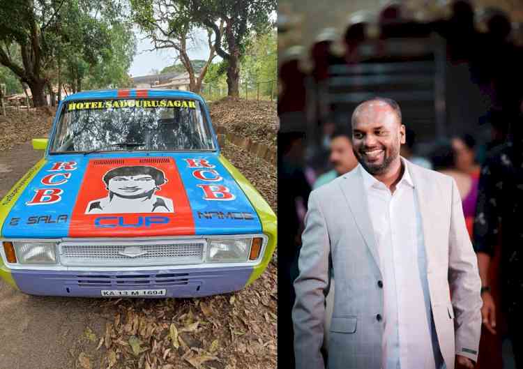 IPL fever grips K'taka; RCB fan gives vintage car a makeover