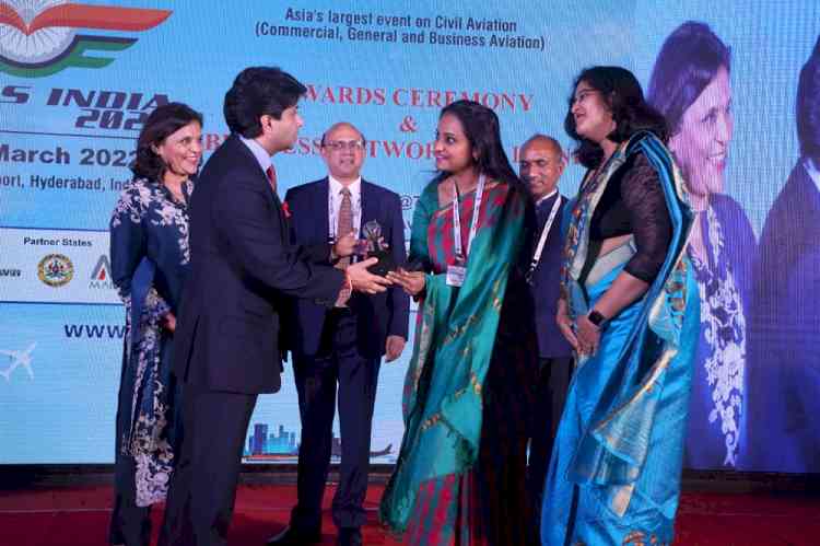 Mumbai's CSMIA awarded prestigious Aviation Sustainability and Environment Award at FICCI Wings India Awards 2022