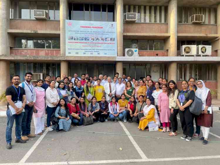 7-day training program on “Advanced Molecular Biology Techniques” concludes 
