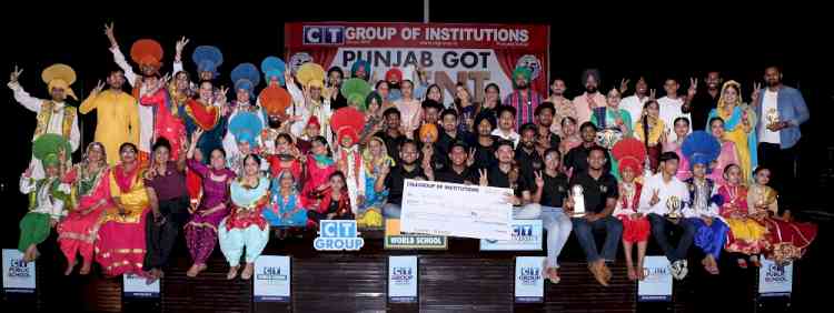 Feel Masters lift overall trophy of Punjab Got Talent at CT Group