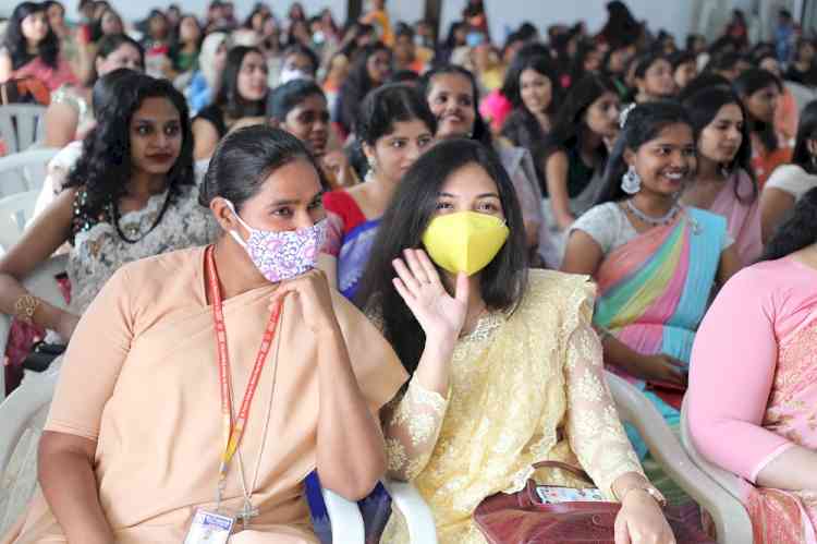 St. Francis College for Women held farewell celebrations to its outgoing students