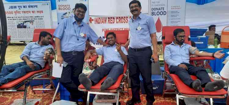 JBM Group organizes 10th blood donation camp to support Thalassaemic Children