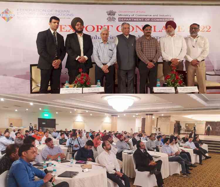 Punjab Export Conclave 2022 organized by FIEO at Ludhiana