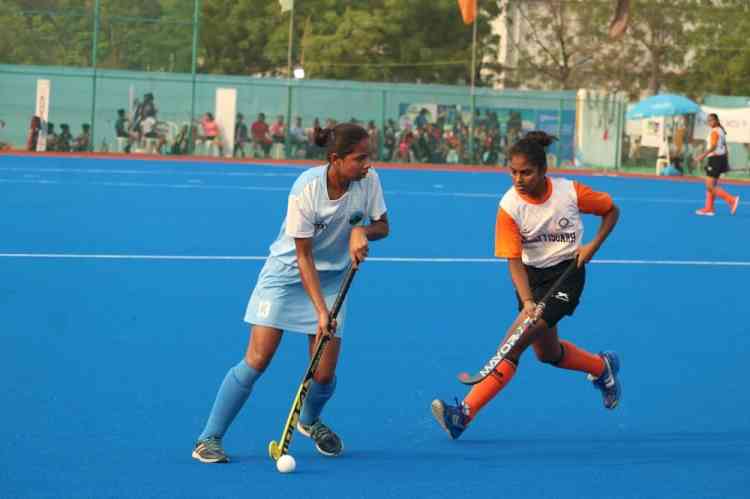Sub-junior women's hockey: U.P, A.P, Karnataka, Chhattisgarh win league matches